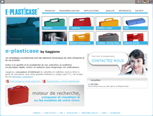 Tablet Screenshot of e-plasticase.com